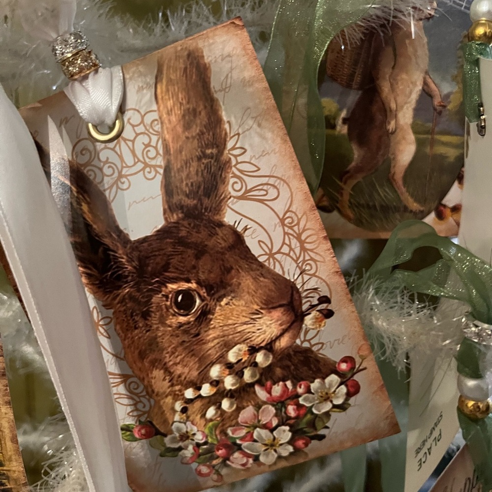 Vintage Kathryn Clarke Easter Hanging Decor - Picture 16 of 16